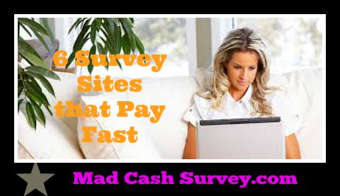 Surveys that pay fast cash